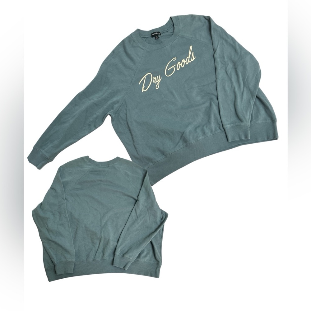 Dry Goods Women's Teal Crewneck Sweater